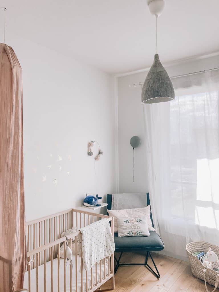 décoration chambre bébé appartement en location Bordeaux