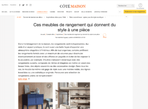 cote maison article studio marine home